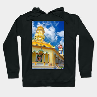 The Cao Dai Temple, Long Xuyen, Vietnam Hoodie